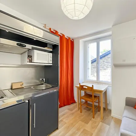 Topaze - Centre Historique - Proche Gare - Calme Apartment Rennes